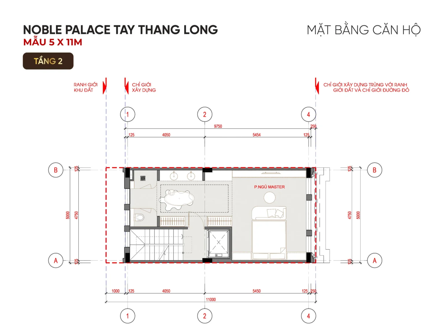 5x11 Noble Palace Tay Thang Long T2