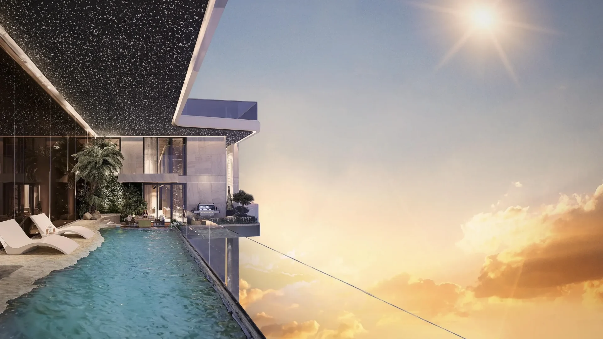 Tiện ích - bể bơi Sky villa